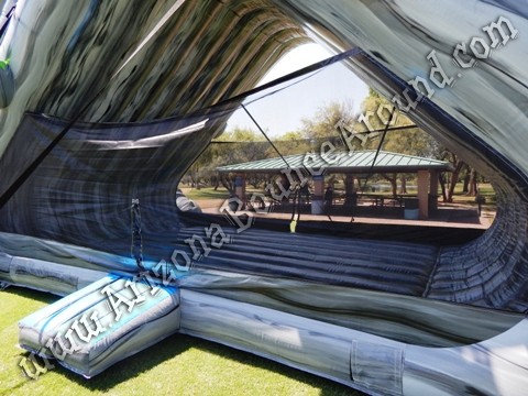 31' Tall Dual Lane Alpine Slide - Snowzilla Slide Rental Phoenix Arizona